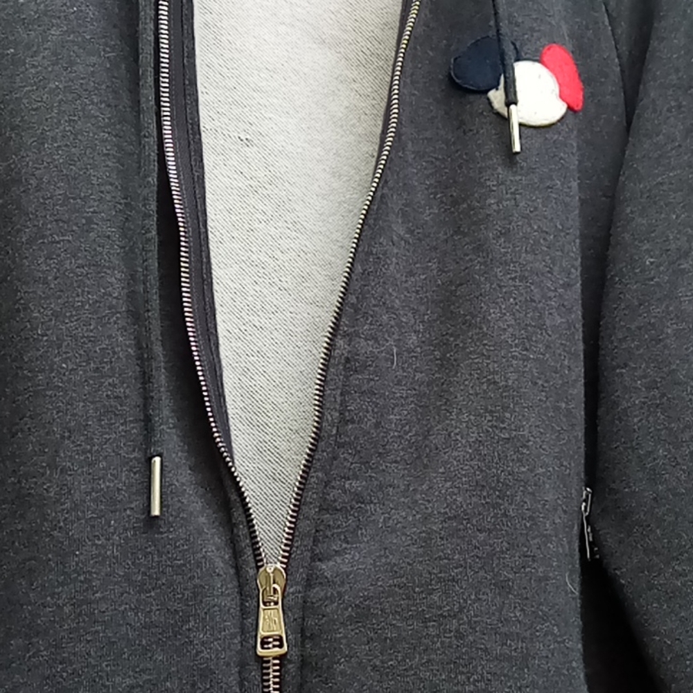 Moncler Maglia Cardigan Hoodie XL Grey